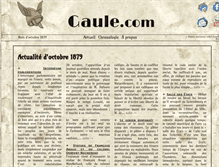 Tablet Screenshot of gaule.com